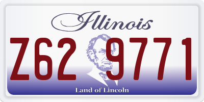 IL license plate Z629771