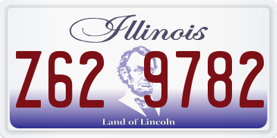 IL license plate Z629782