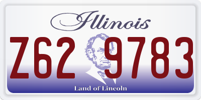 IL license plate Z629783