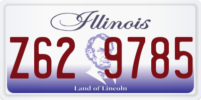 IL license plate Z629785