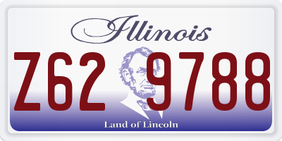 IL license plate Z629788