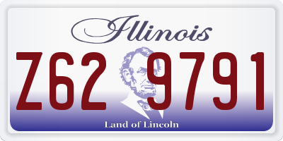 IL license plate Z629791