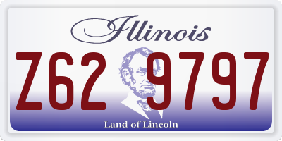 IL license plate Z629797