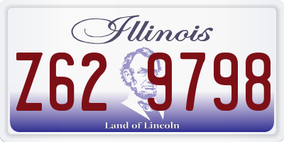IL license plate Z629798