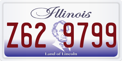 IL license plate Z629799