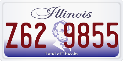 IL license plate Z629855
