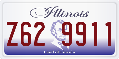 IL license plate Z629911