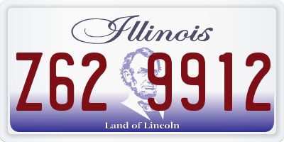 IL license plate Z629912