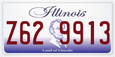 IL license plate Z629913