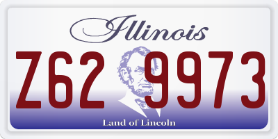 IL license plate Z629973