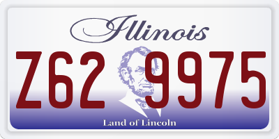 IL license plate Z629975