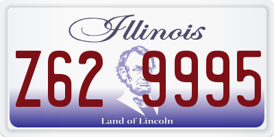 IL license plate Z629995