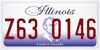 IL license plate Z630146