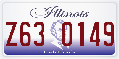 IL license plate Z630149