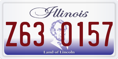 IL license plate Z630157