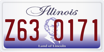 IL license plate Z630171