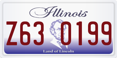 IL license plate Z630199