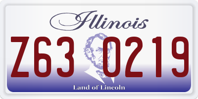 IL license plate Z630219