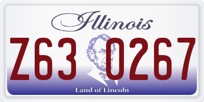 IL license plate Z630267