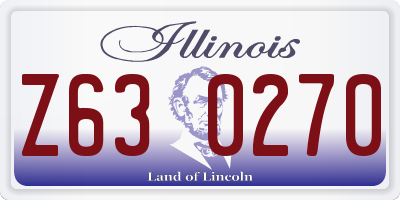 IL license plate Z630270