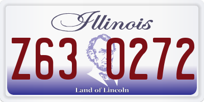 IL license plate Z630272