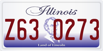 IL license plate Z630273