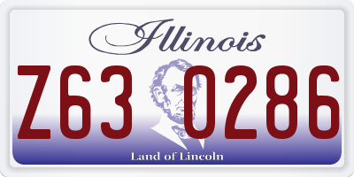 IL license plate Z630286