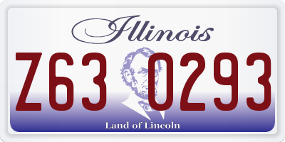 IL license plate Z630293