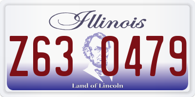 IL license plate Z630479