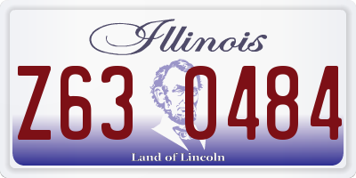IL license plate Z630484
