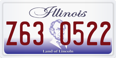 IL license plate Z630522
