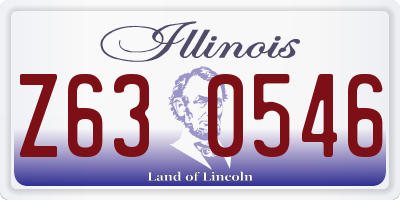 IL license plate Z630546