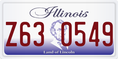 IL license plate Z630549