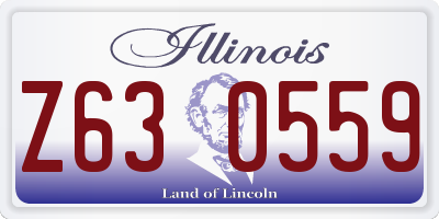IL license plate Z630559