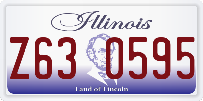 IL license plate Z630595