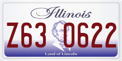 IL license plate Z630622