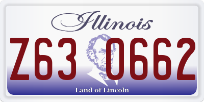 IL license plate Z630662