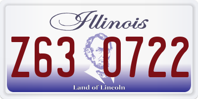 IL license plate Z630722