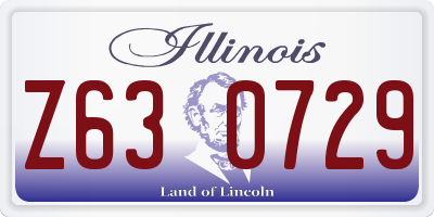 IL license plate Z630729