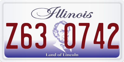 IL license plate Z630742