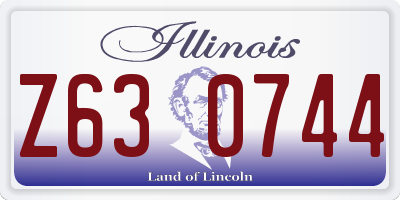 IL license plate Z630744