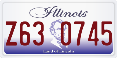 IL license plate Z630745
