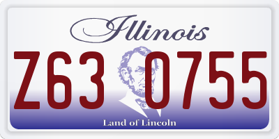 IL license plate Z630755