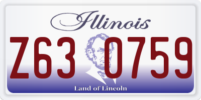 IL license plate Z630759