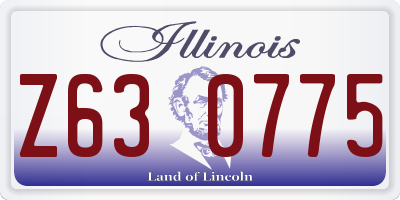 IL license plate Z630775
