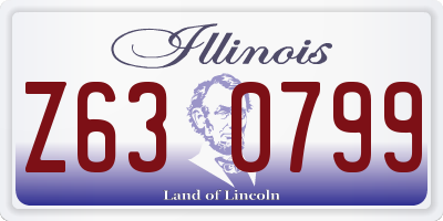 IL license plate Z630799
