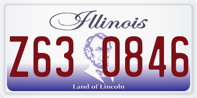 IL license plate Z630846