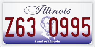 IL license plate Z630995