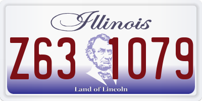 IL license plate Z631079