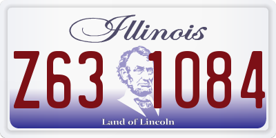 IL license plate Z631084